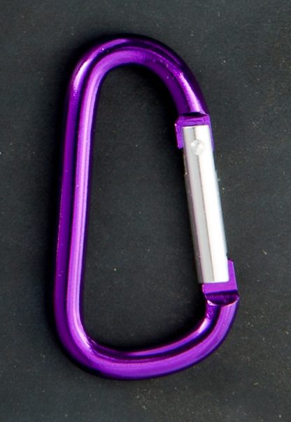 Moschettone piccolo in alluminio colorato